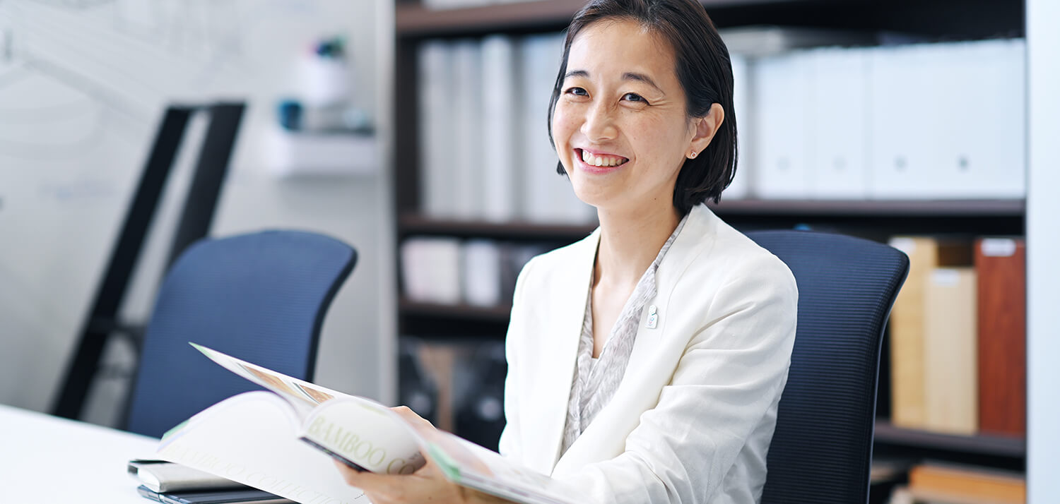 お客様の健康なくらしを一人の生活者として考え続ける